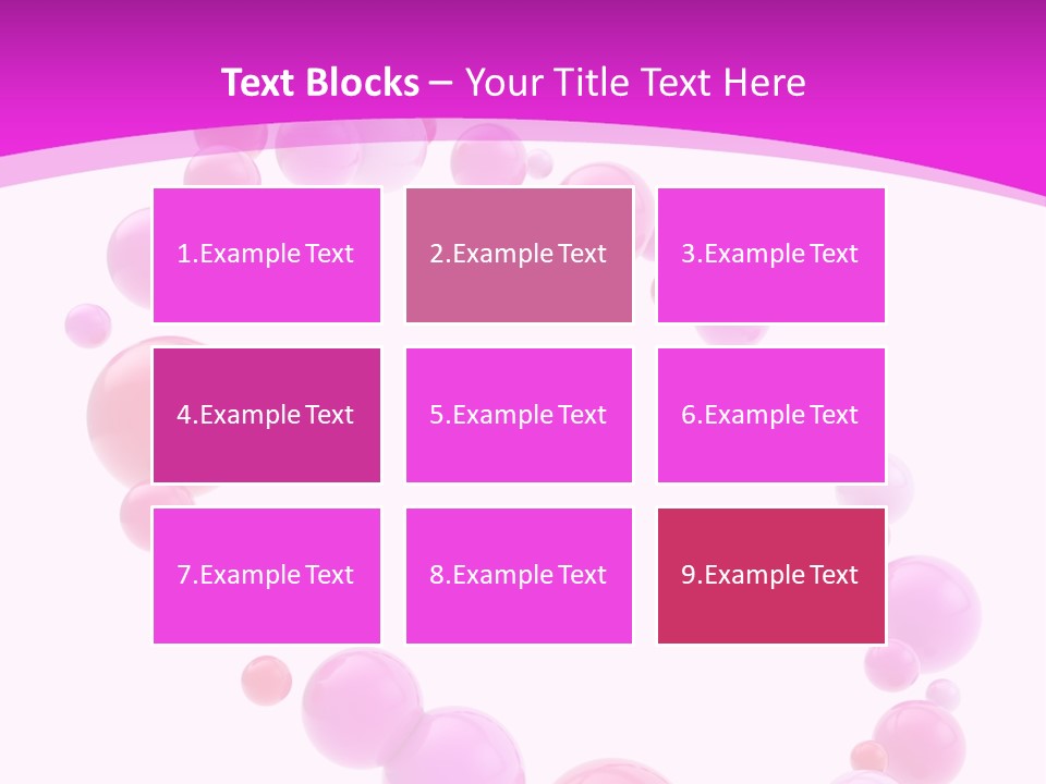 Glossy Violet White PowerPoint Template