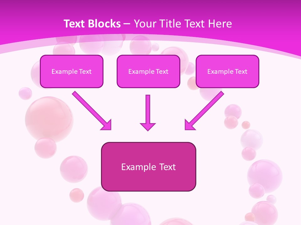 Glossy Violet White PowerPoint Template