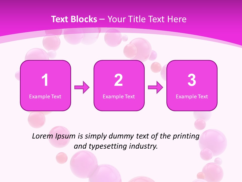 Glossy Violet White PowerPoint Template