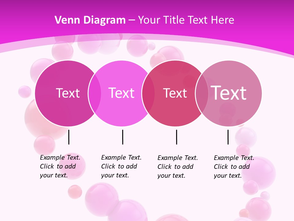 Glossy Violet White PowerPoint Template