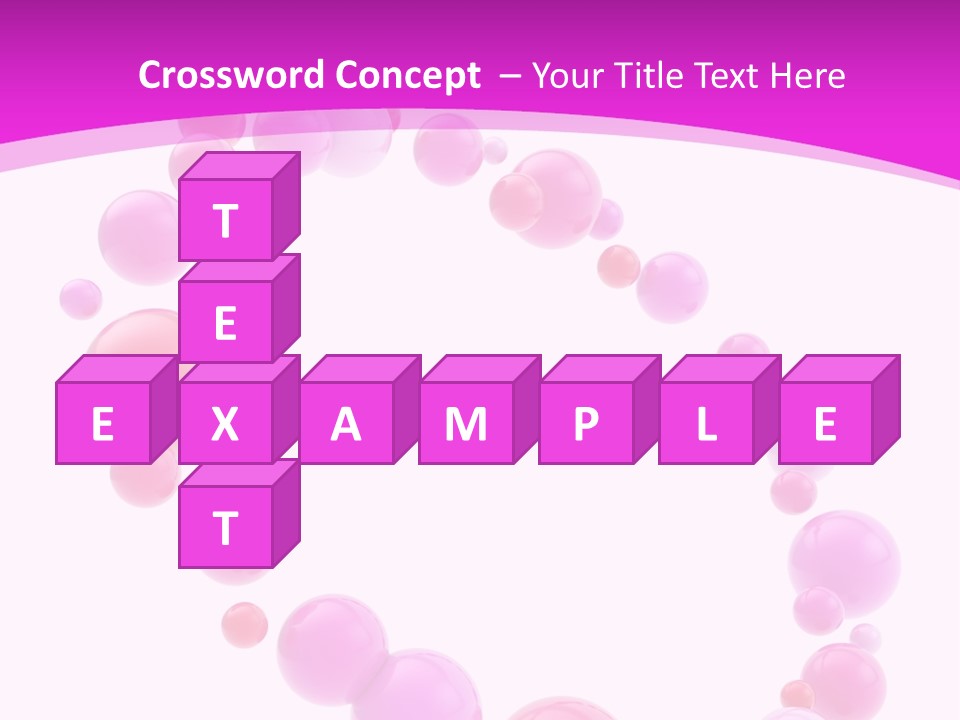 Glossy Violet White PowerPoint Template