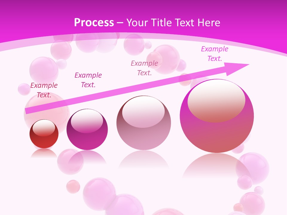 Glossy Violet White PowerPoint Template