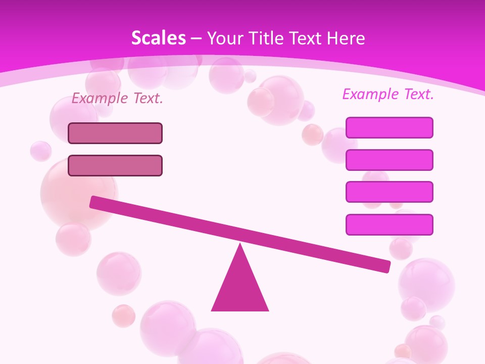 Glossy Violet White PowerPoint Template