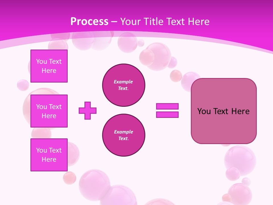 Glossy Violet White PowerPoint Template