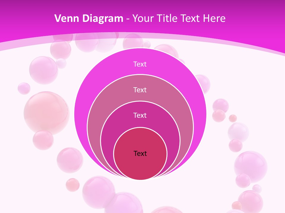 Glossy Violet White PowerPoint Template