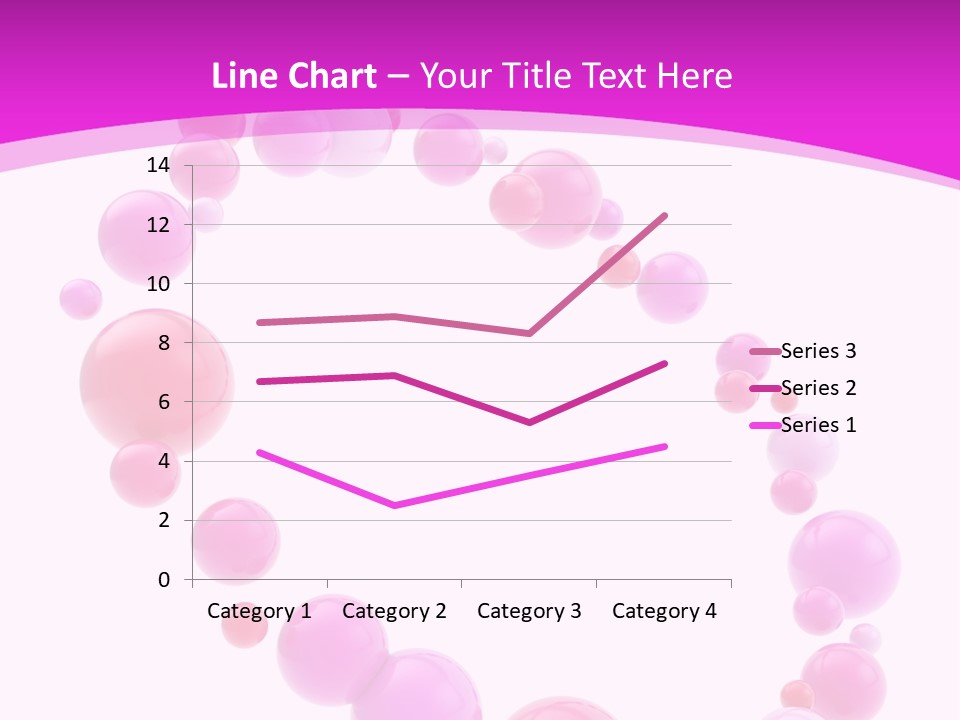 Glossy Violet White PowerPoint Template