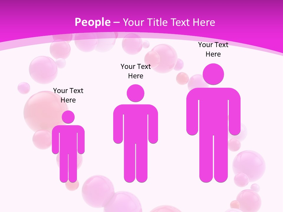 Glossy Violet White PowerPoint Template