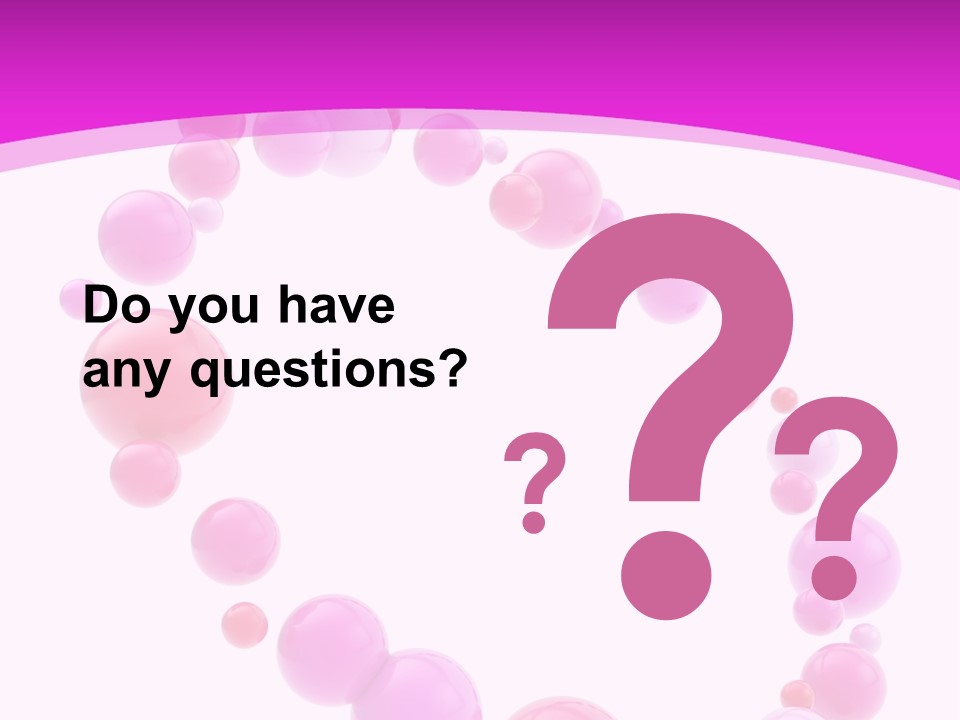 Glossy Violet White PowerPoint Template