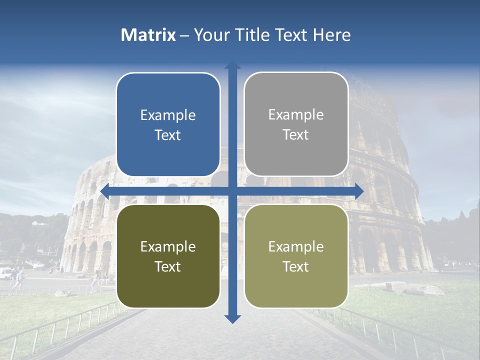 Grass Colosseo Old PowerPoint Template