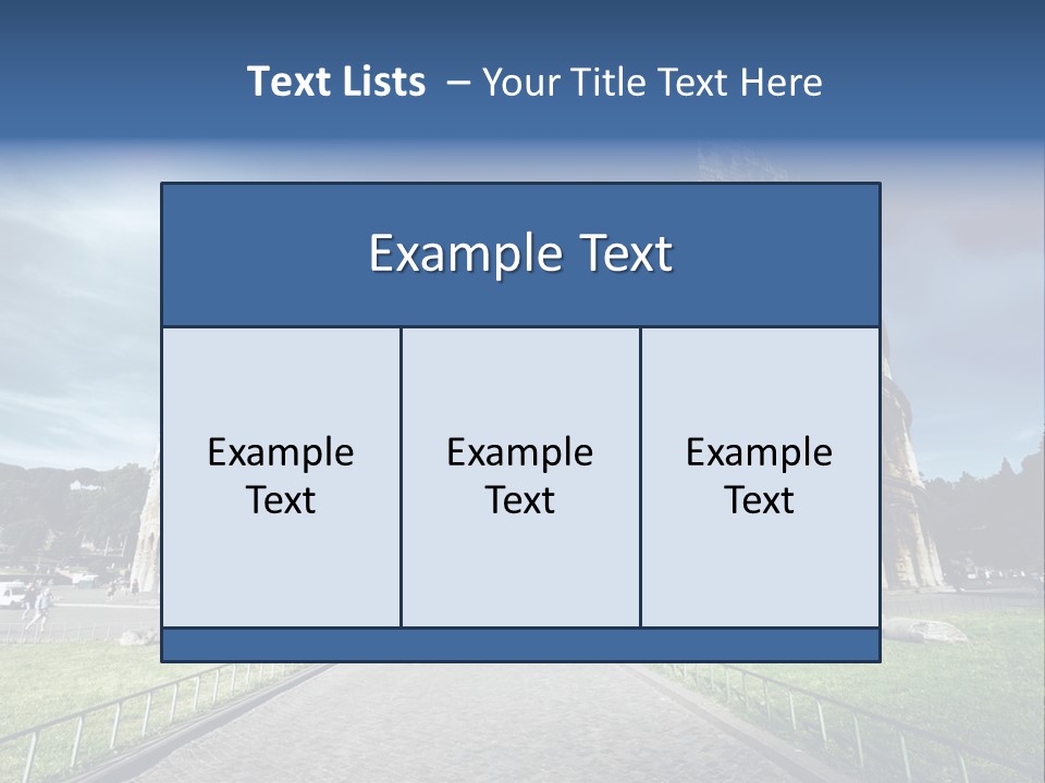 Grass Colosseo Old PowerPoint Template