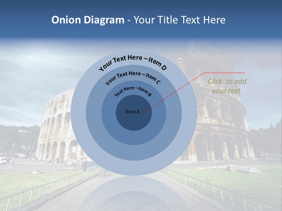 Grass Colosseo Old PowerPoint Template