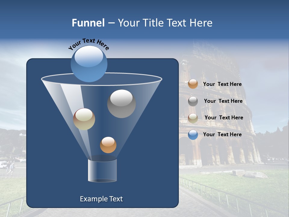 Grass Colosseo Old PowerPoint Template