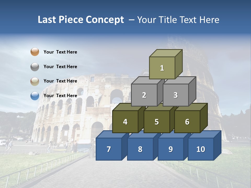 Grass Colosseo Old PowerPoint Template