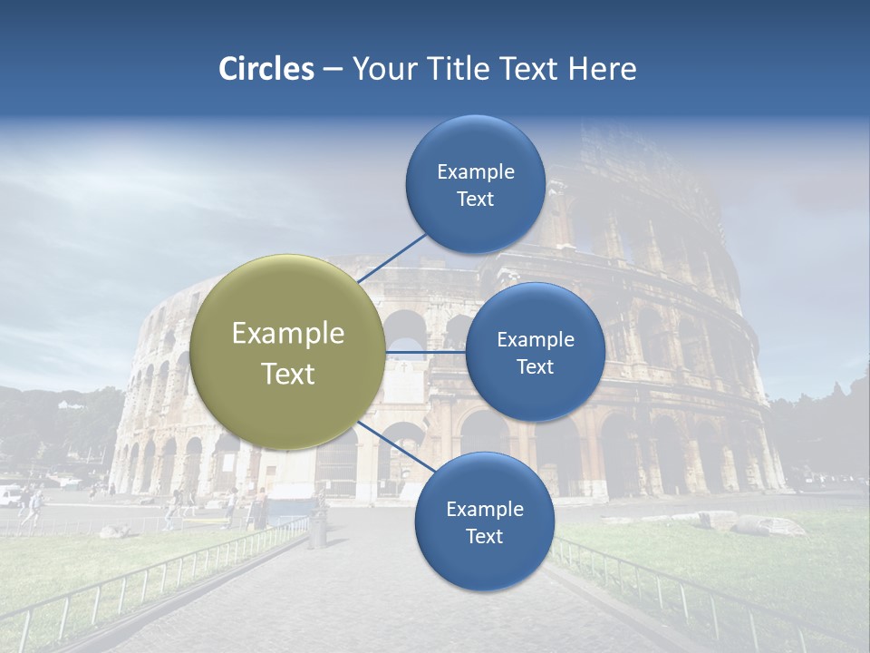 Grass Colosseo Old PowerPoint Template