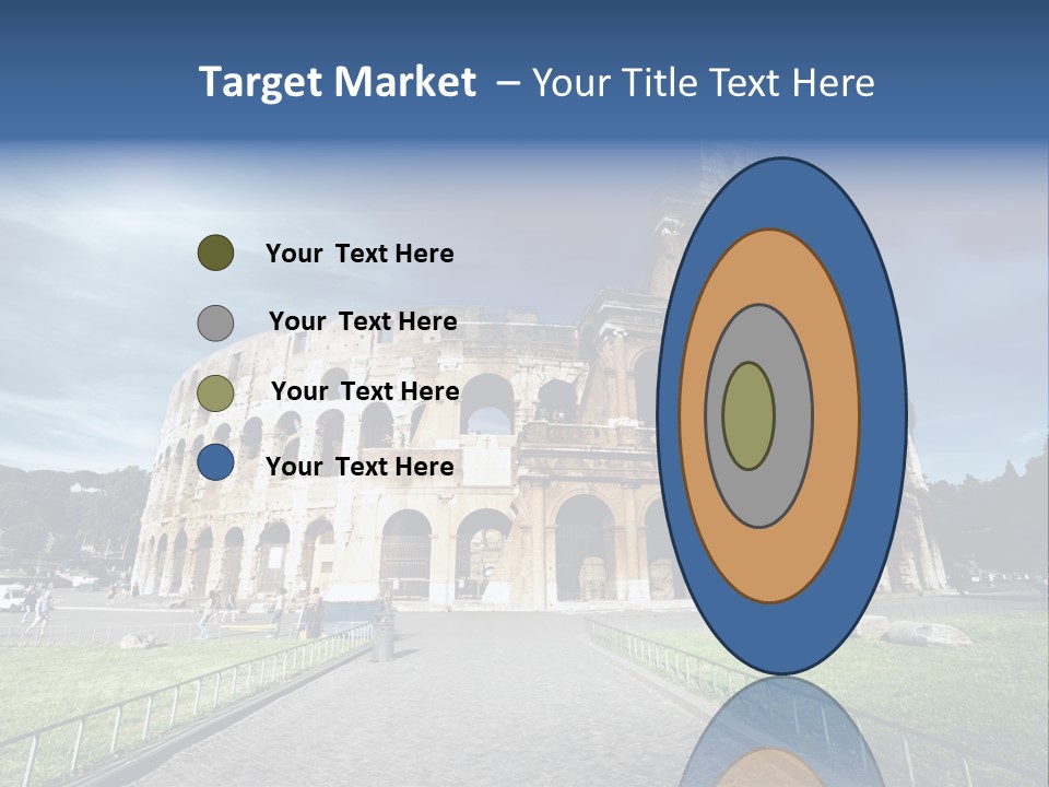 Grass Colosseo Old PowerPoint Template