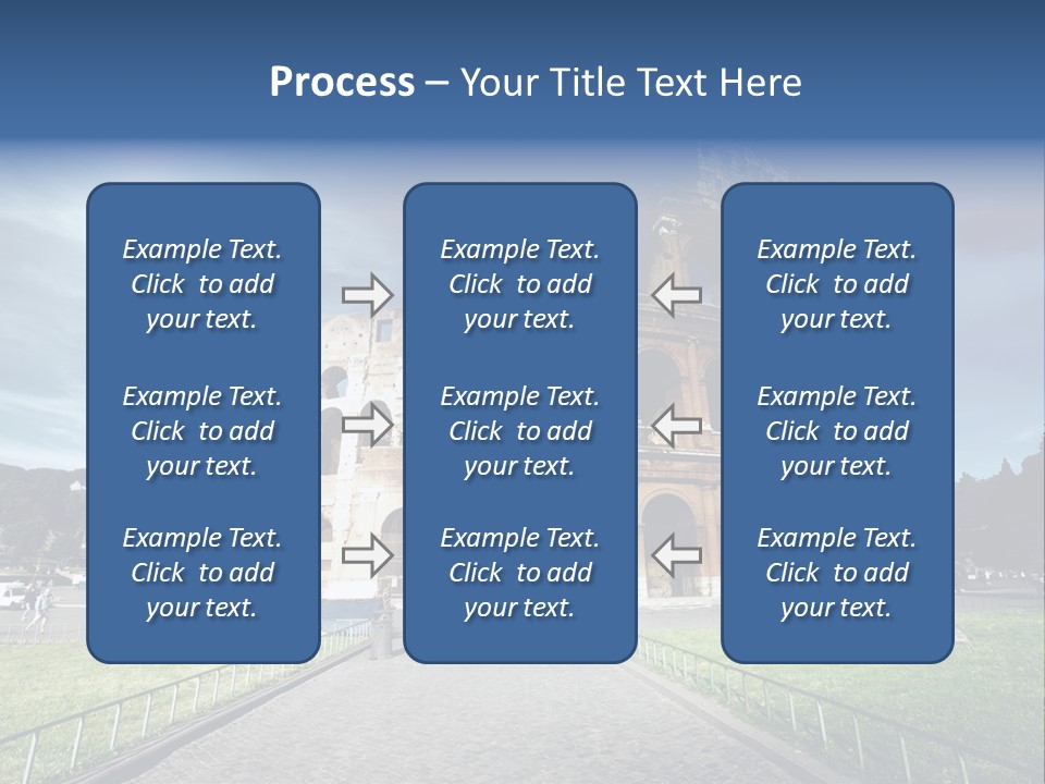 Grass Colosseo Old PowerPoint Template