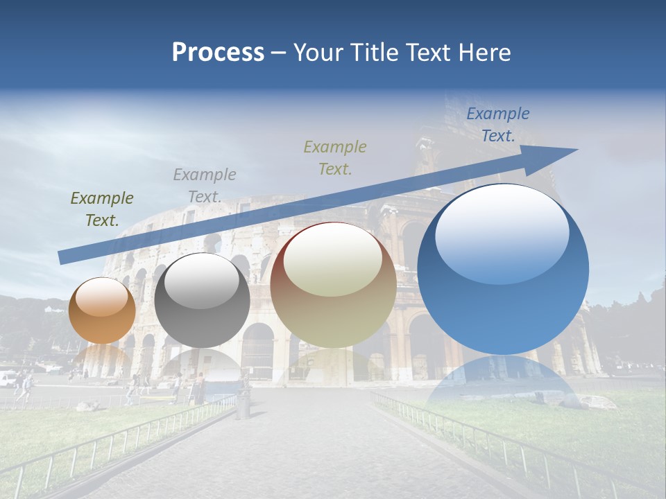 Grass Colosseo Old PowerPoint Template