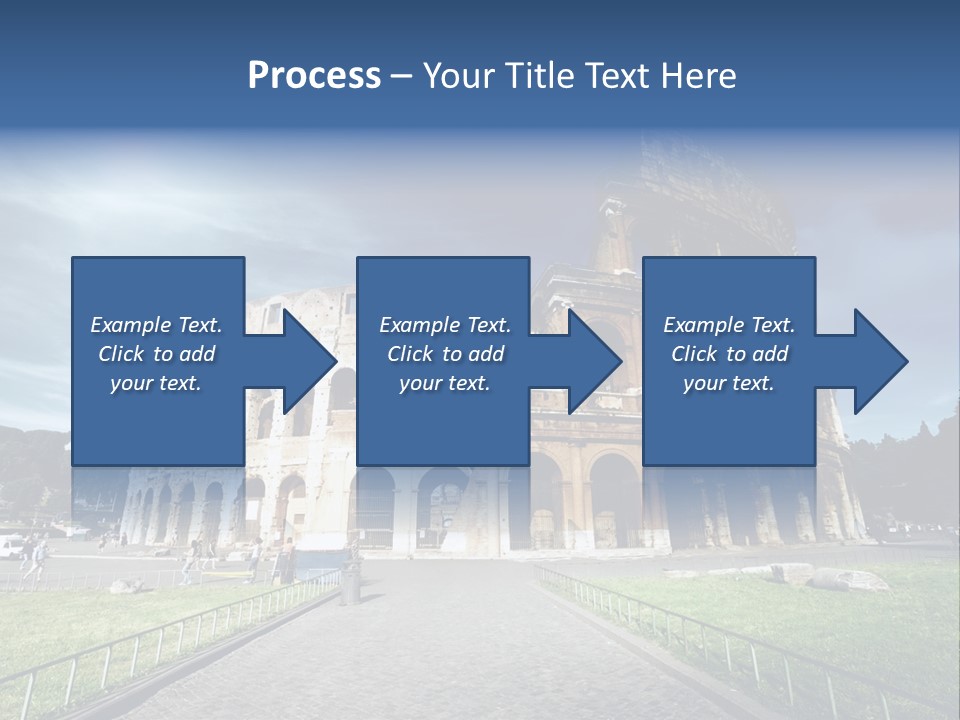 Grass Colosseo Old PowerPoint Template