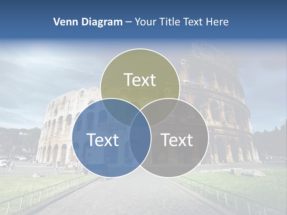 Grass Colosseo Old PowerPoint Template