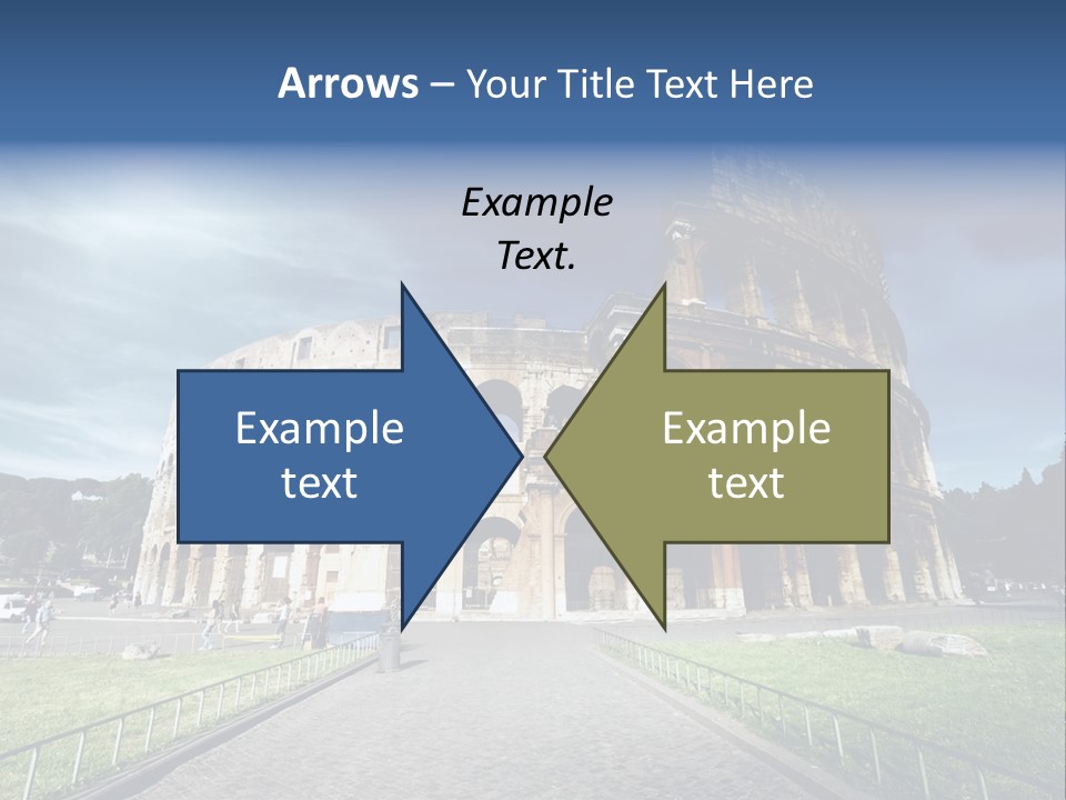 Grass Colosseo Old PowerPoint Template