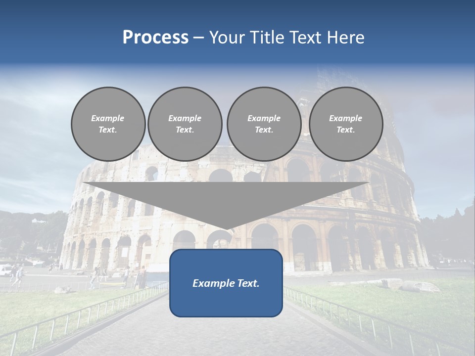 Grass Colosseo Old PowerPoint Template