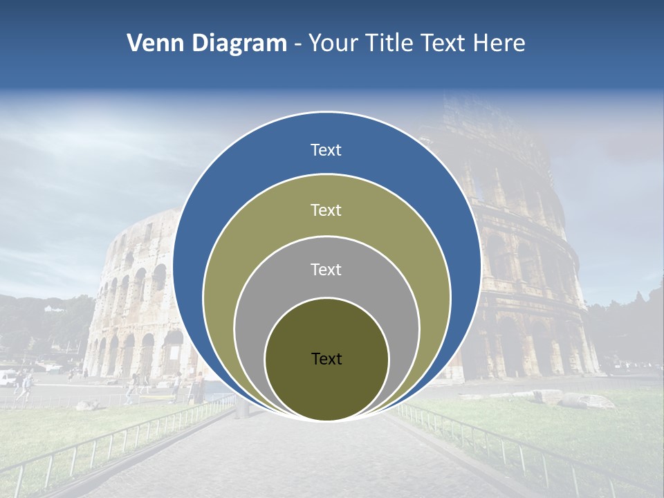 Grass Colosseo Old PowerPoint Template