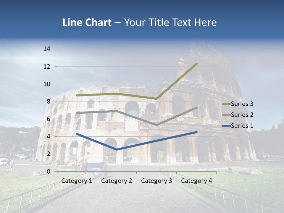Grass Colosseo Old PowerPoint Template