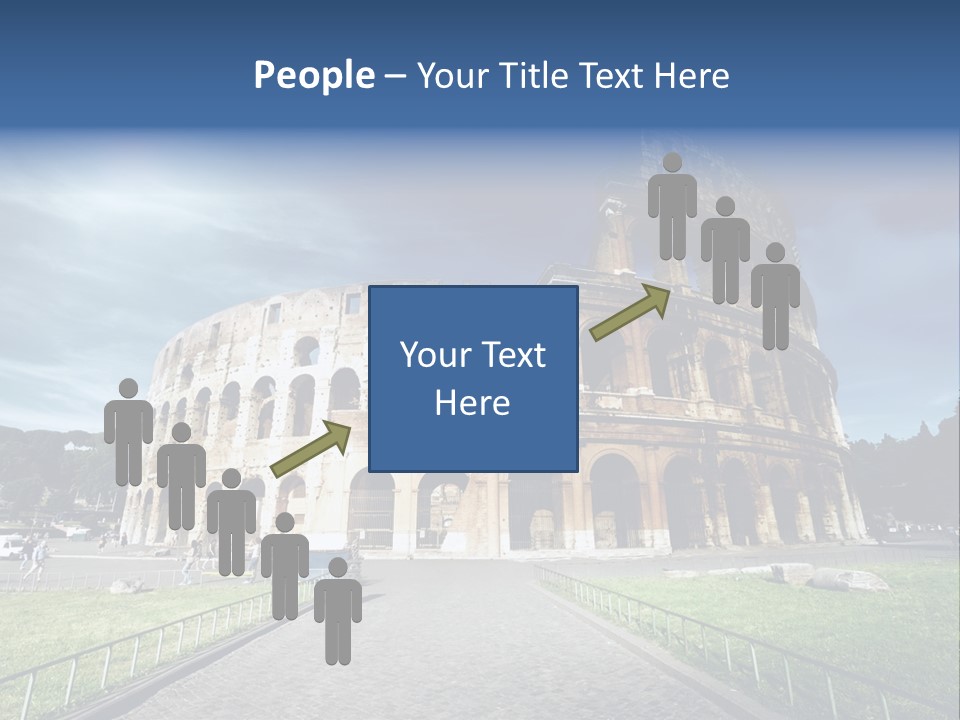 Grass Colosseo Old PowerPoint Template