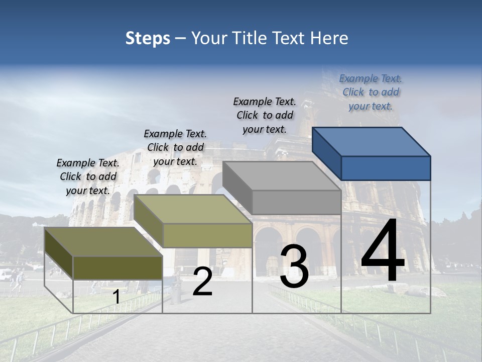 Grass Colosseo Old PowerPoint Template