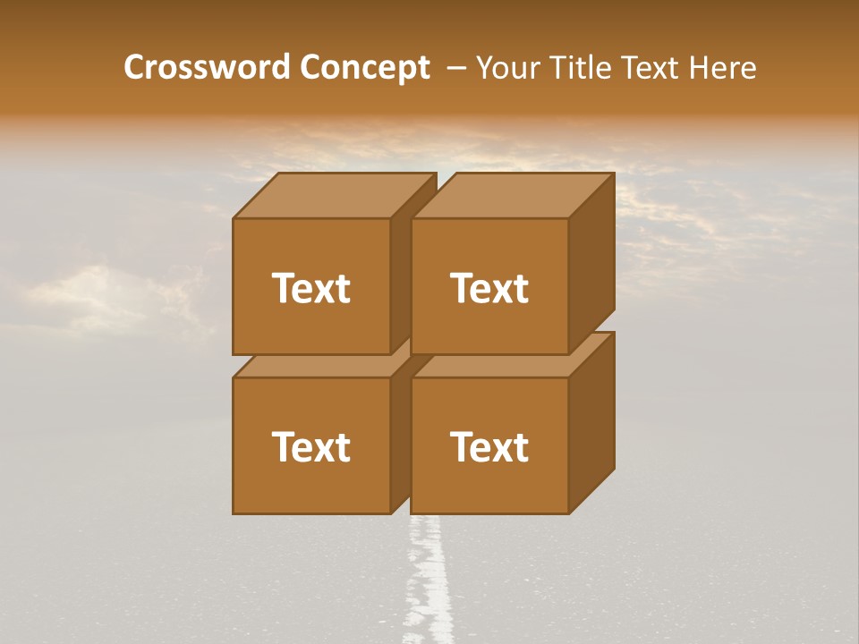 Transportation Road Race PowerPoint Template