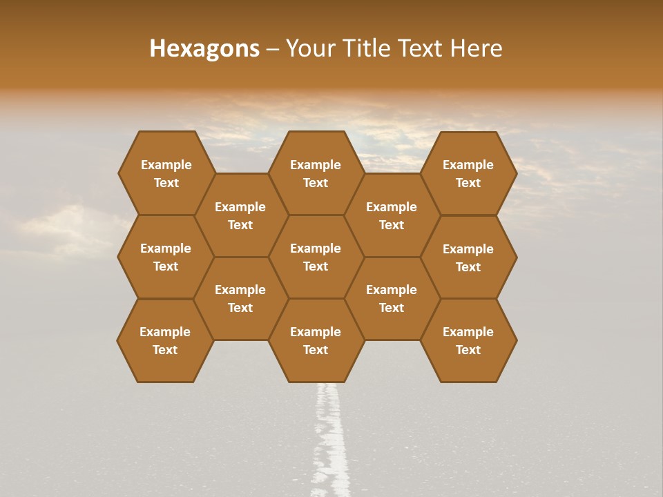 Transportation Road Race PowerPoint Template