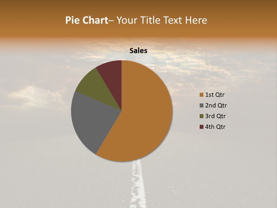 Transportation Road Race PowerPoint Template