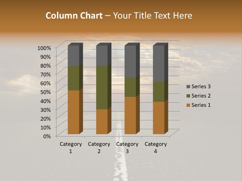 Transportation Road Race PowerPoint Template