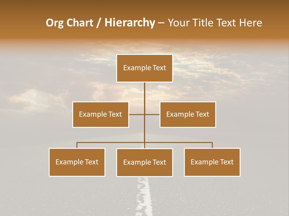 Transportation Road Race PowerPoint Template