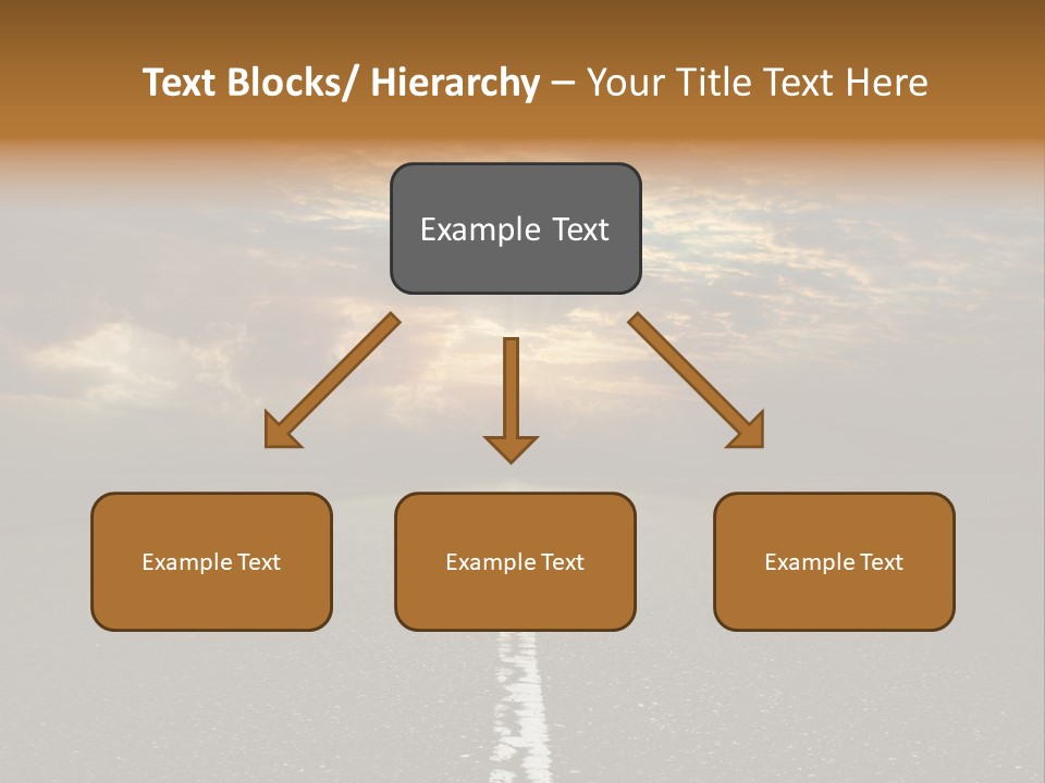 Transportation Road Race PowerPoint Template
