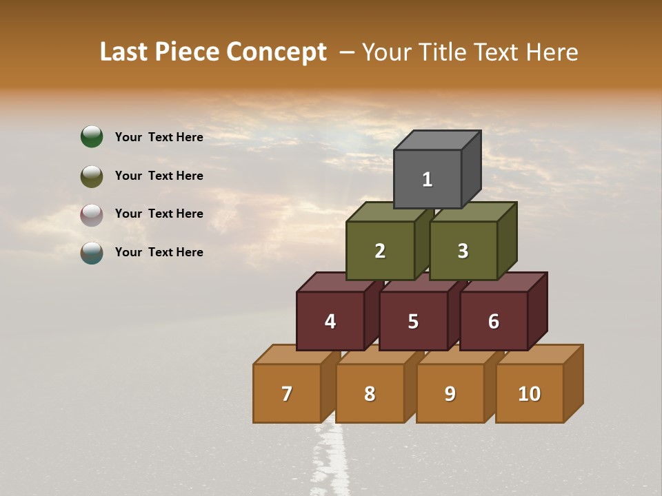 Transportation Road Race PowerPoint Template