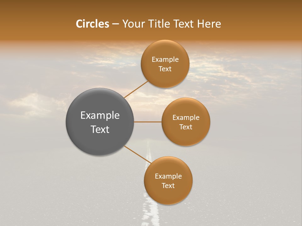 Transportation Road Race PowerPoint Template