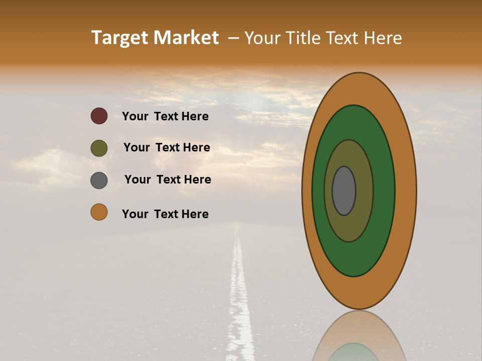 Transportation Road Race PowerPoint Template