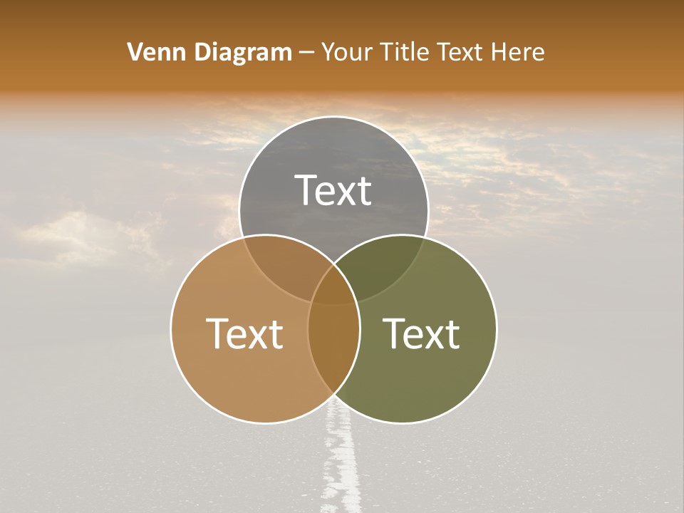 Transportation Road Race PowerPoint Template