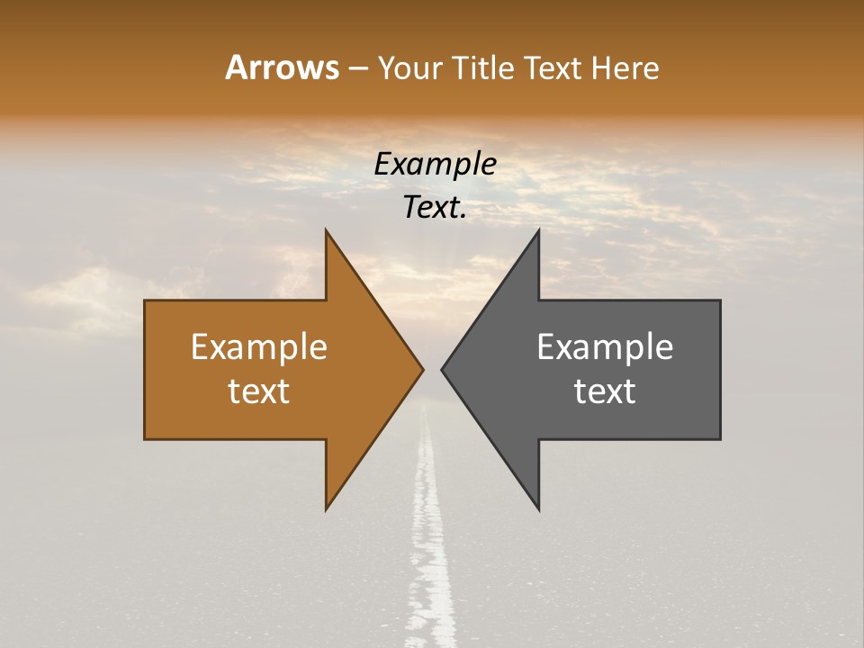 Transportation Road Race PowerPoint Template