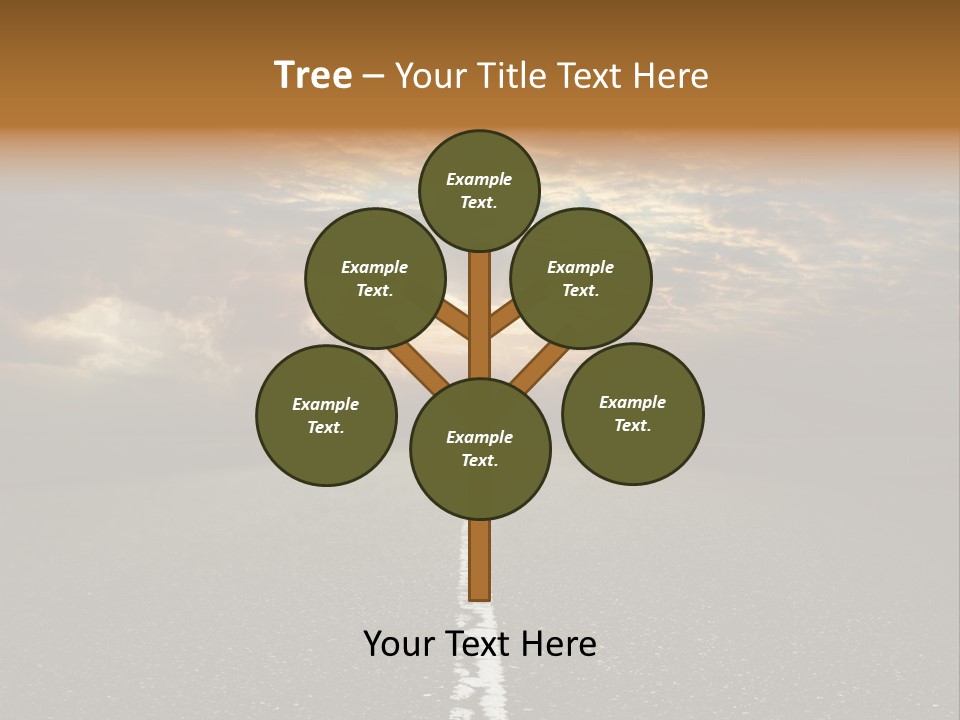 Transportation Road Race PowerPoint Template