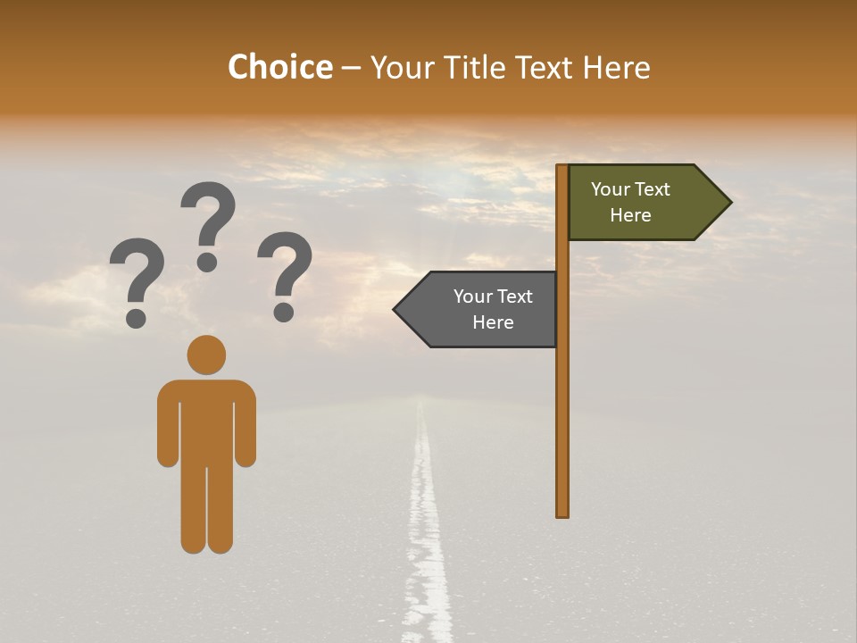 Transportation Road Race PowerPoint Template