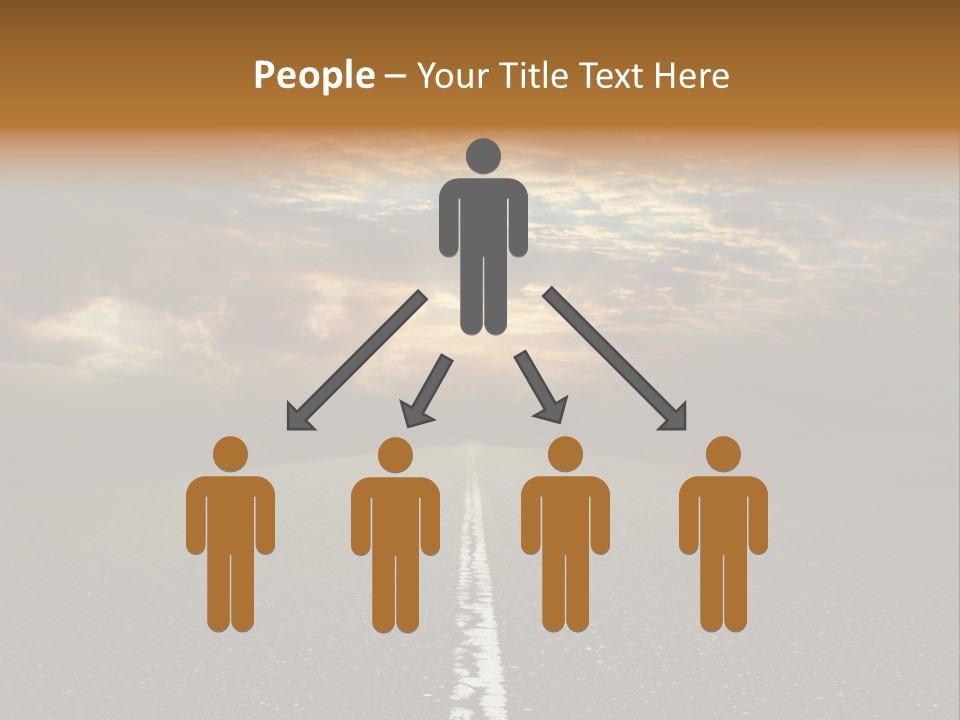 Transportation Road Race PowerPoint Template