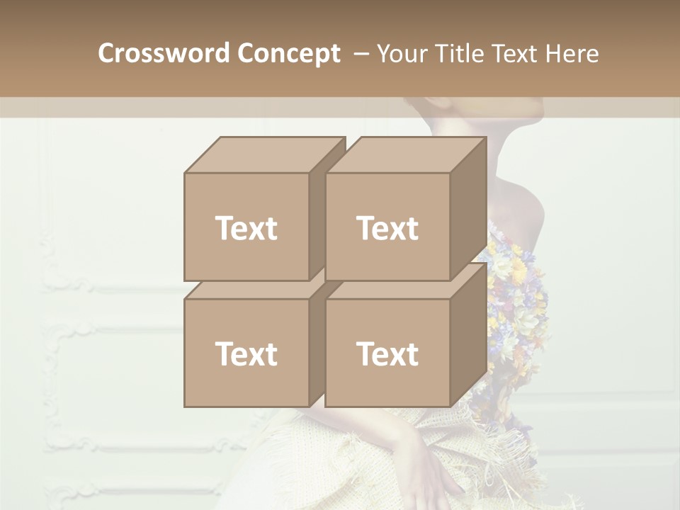 Look Carnival Coiffure PowerPoint Template