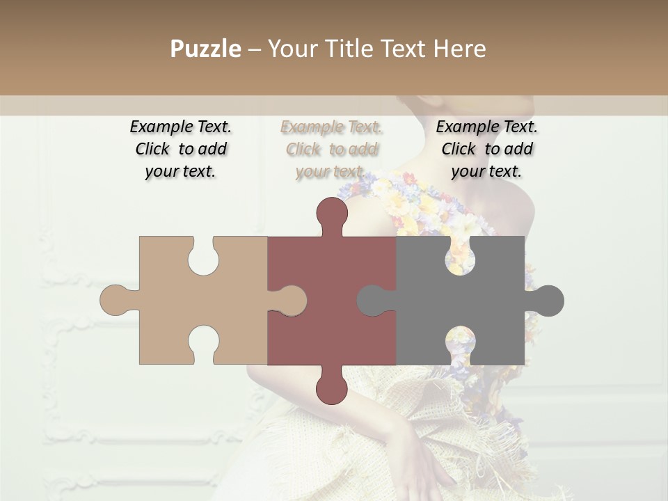 Look Carnival Coiffure PowerPoint Template