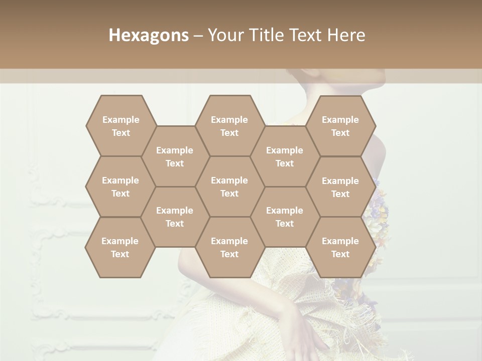 Look Carnival Coiffure PowerPoint Template