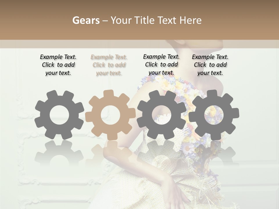 Look Carnival Coiffure PowerPoint Template