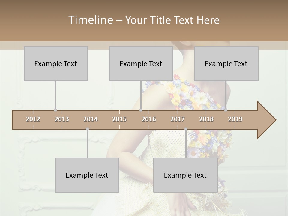 Look Carnival Coiffure PowerPoint Template