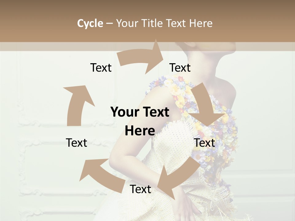 Look Carnival Coiffure PowerPoint Template