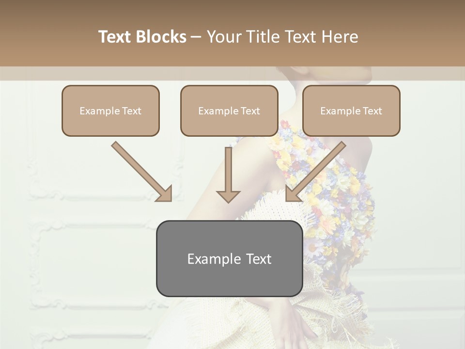 Look Carnival Coiffure PowerPoint Template